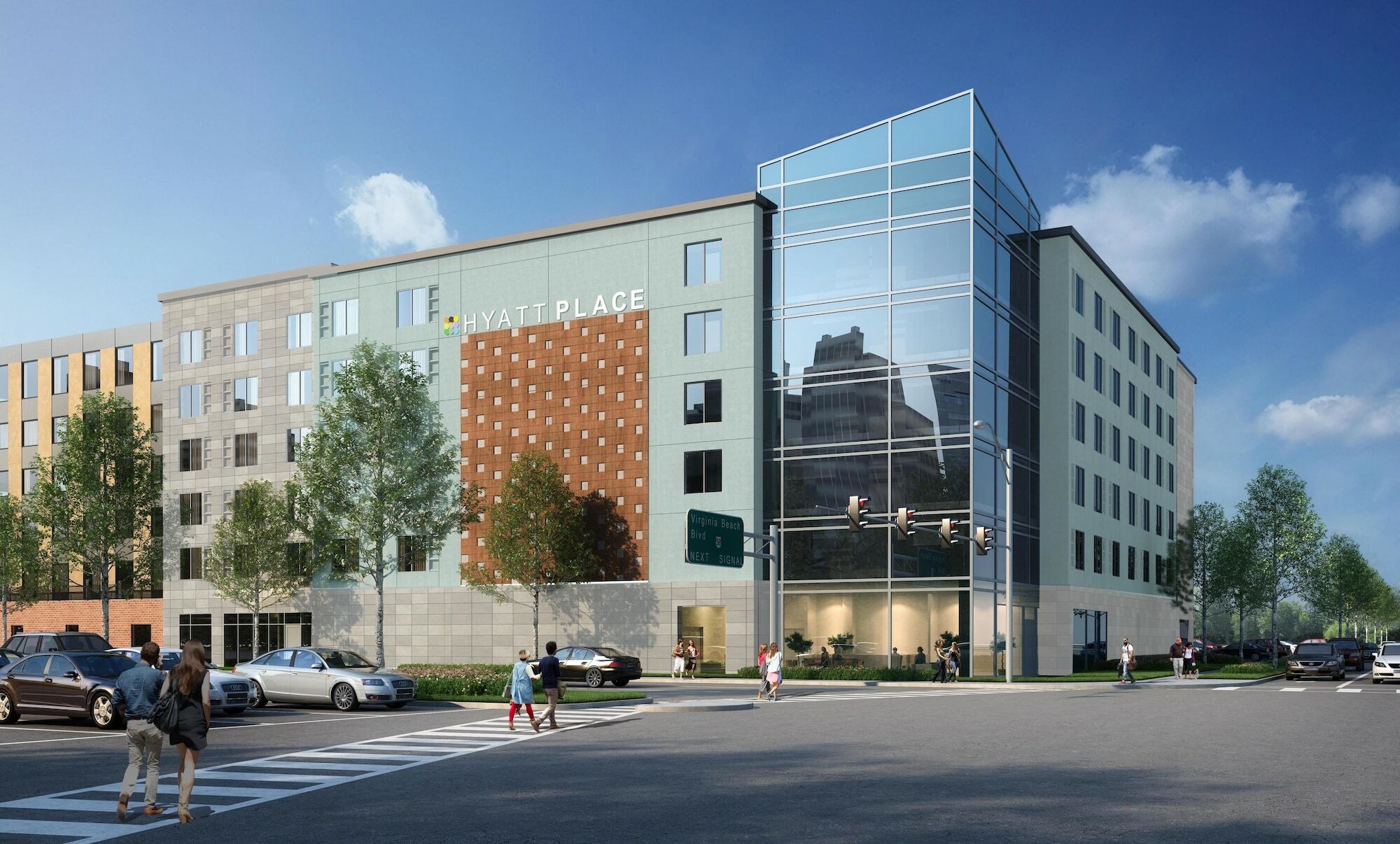Hyatt Place Virginia Beach Town Center Exterior foto